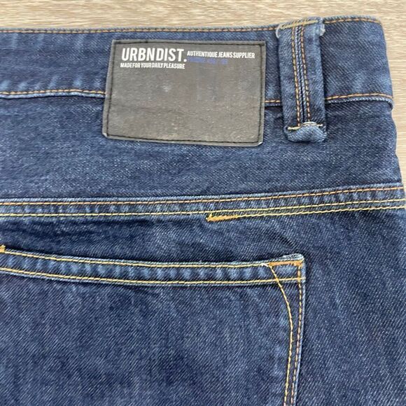 URBANDIST Navy Denim Slim fit Shorts US XXL, US 40 - Picture 5 of 7